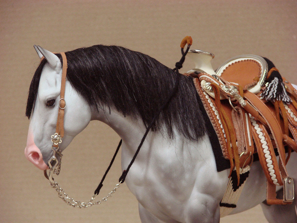 Cavalo Branco com Cinza