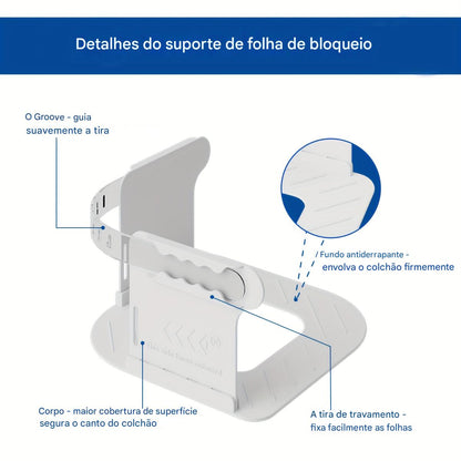Fixadores de Lençol - Ajuste Seguro e Apertado