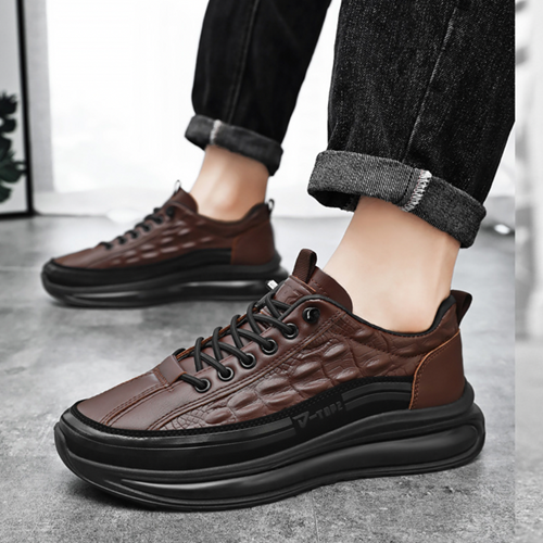 Sapatênis de Couro Domani Edição 2025 Masculino - Exclusivo da Fábrica