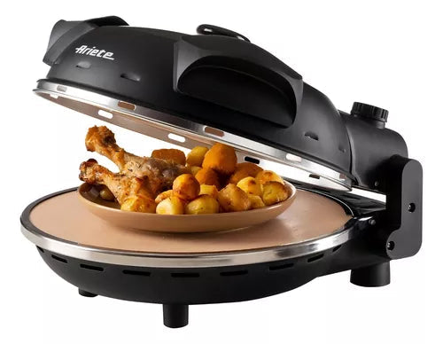 Forno De Pizza Elétrico Aríete Com Pedra Antiaderente 1200w