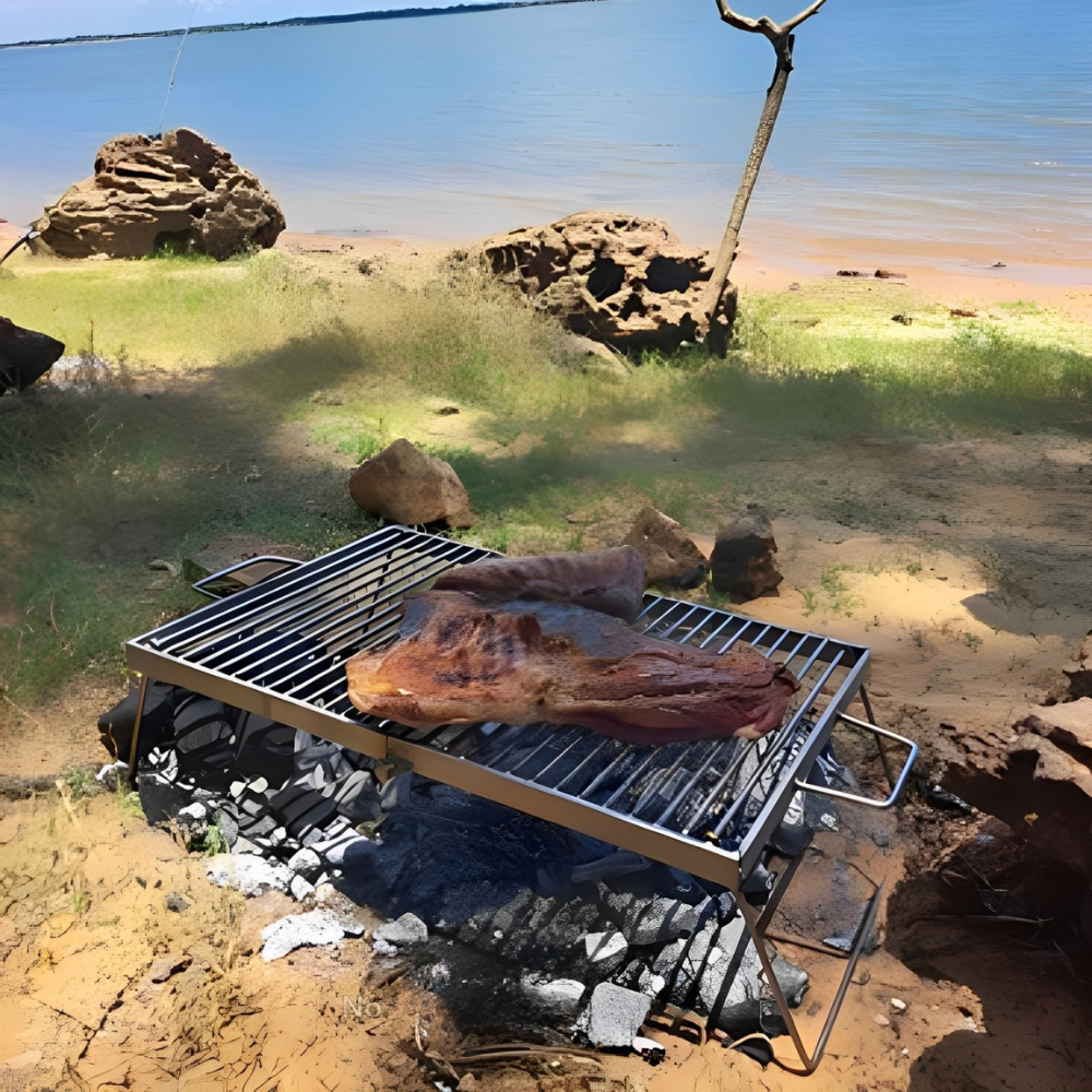 Grelha Dobrável Portátil 60 x 40 cm