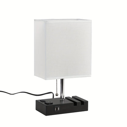 Lâmpada de Cabeceira LED Moderna de 3 Cores com USB + 1 Ano de Garantia