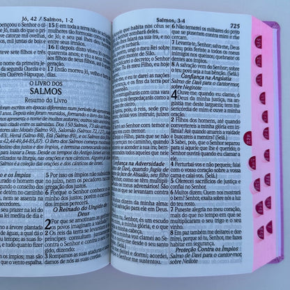 Kit Casal Cristão Fortes e Corajosos Azul e rosa